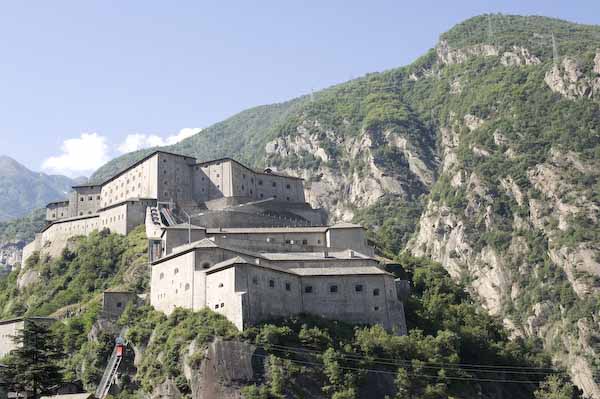 Il forte di Bard (Aosta)