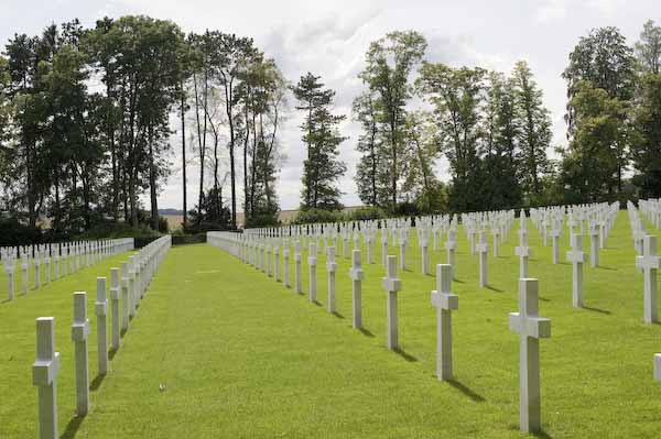 Picardie: Cimitero militare americano della I Guerra mondiale