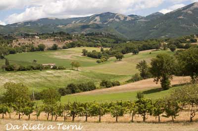 Da Rieti a Terni